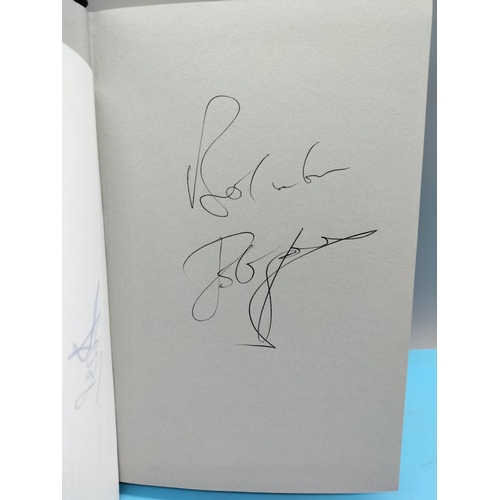 54 - Signed Football Related Autobiographies (3) - Kevin Keegan, Kenny Dalglish and John Barnes.