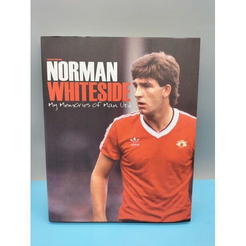 55 - Signed Manchester United Related Books (3) Alex Ferguson, Dwight Yorke and Norman Whiteside plus Sig... 