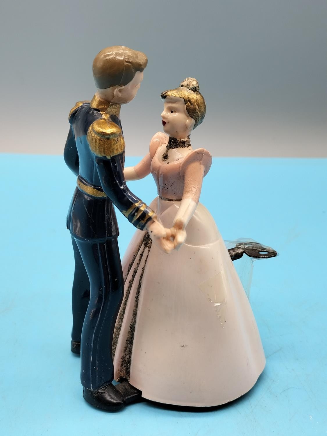 Vintage Cinderella dancing wind up on sale toy