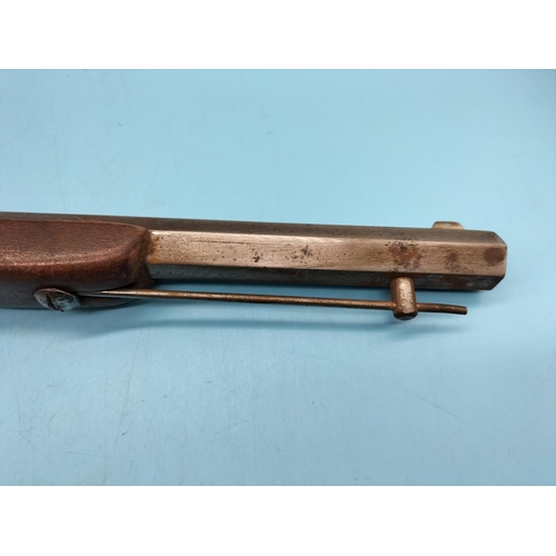 135 - Replica of a Victorian Flintlock Pistol.