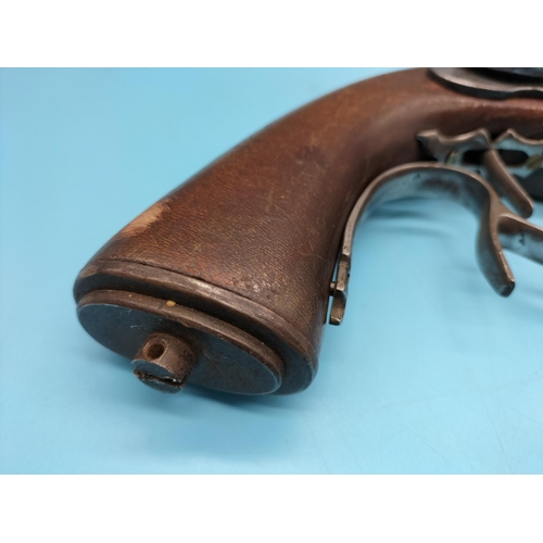 135 - Replica of a Victorian Flintlock Pistol.
