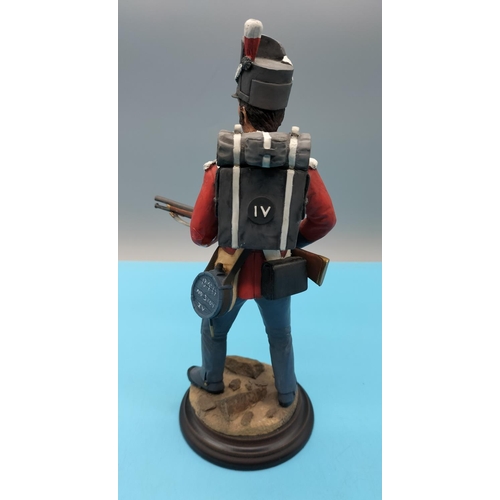 263 - Ballantynes of Walkerburn 26cm Figure of a 'Kings Own 4th on Foot'.