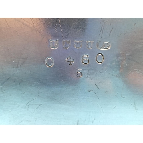 265 - Lee & Wigfull, Sheffield Silver Plate Teapot, Sugar and Cream . 1871-1879.