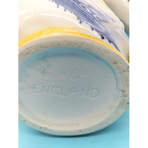 354 - Hand Painted Kookaburra Jug. 13cm Tall.