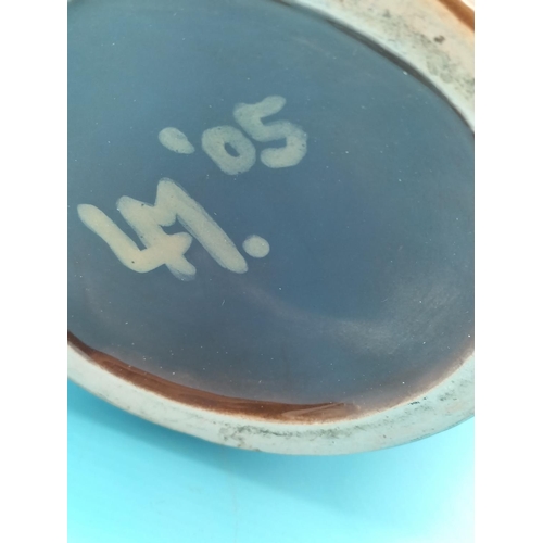 356 - Ceramic Art Deco Style 33cm Vase.