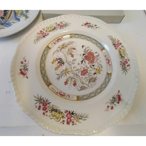 371 - Collection of Porcelain Collectors Plates. Largest having a Diameter of 26cm.