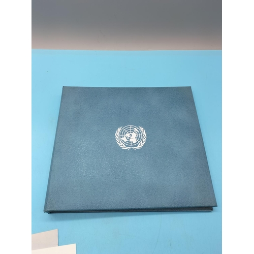 66 - Sterling Silver 'Official United Nations Medallic' Coins plus  First Day Covers.