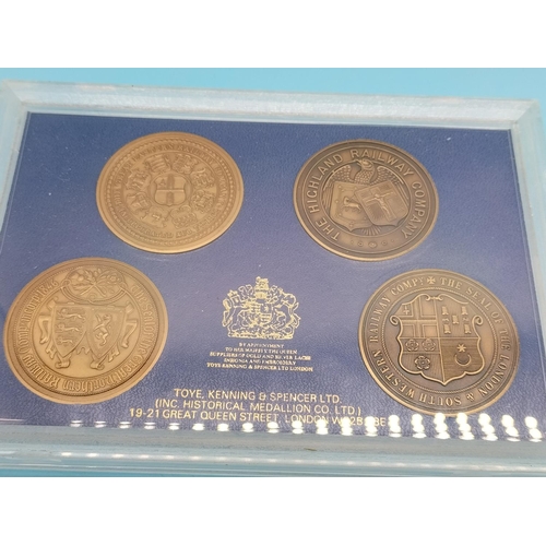 89 - Cased Sets of The History of the Railways 1825-1847 plus 1893-1900.