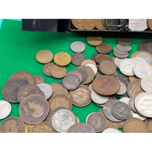 91 - Tin Box of Mixed Coinage.