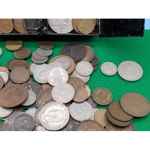 91 - Tin Box of Mixed Coinage.