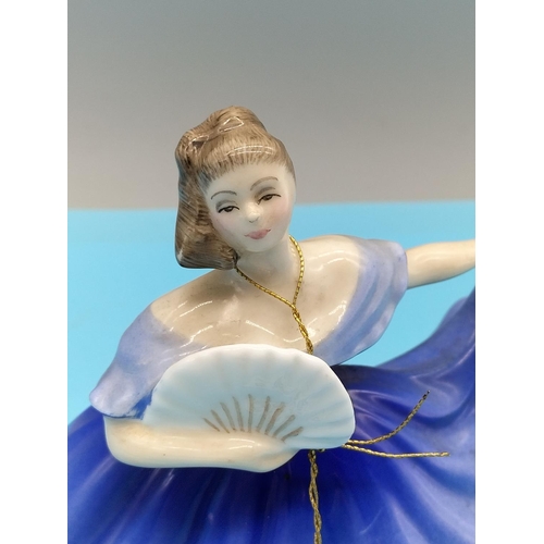 345 - Royal Doulton 11cm Lady Figure 'Elaine' HN 3214. Second Quality.