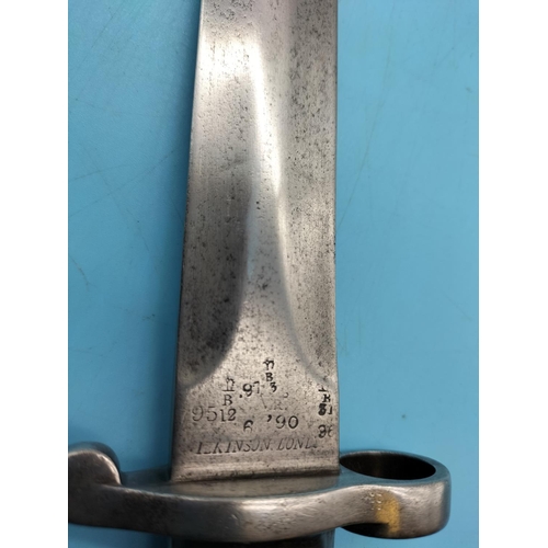 118 - Lee Metford Bayonet MK1.