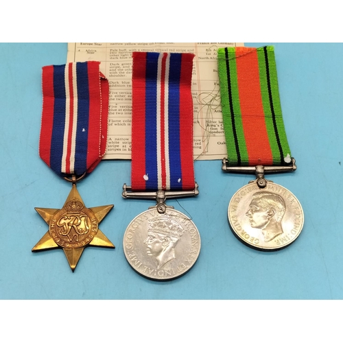 119 - World War II Medals.