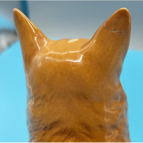 230 - Beswick Figure of a Corgi. 18cm x 14cm Ear A/F.