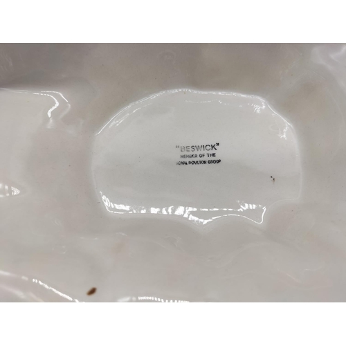 234 - Beswick Tree Stump Base for Bird Figures. 30cm x 19cm.