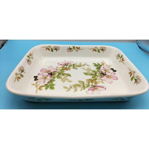 241 - Portmeirion Ovenproof Dish. 32cm x 25cm.