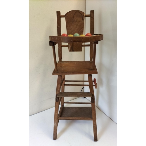 243 - Metamorphic Dolls High Chair.