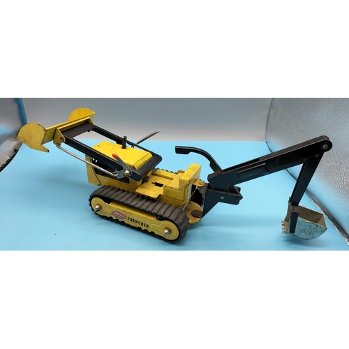 377 - Tonka Trencher 50cm High x 18cm. Playworn.