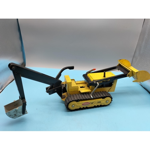 377 - Tonka Trencher 50cm High x 18cm. Playworn.