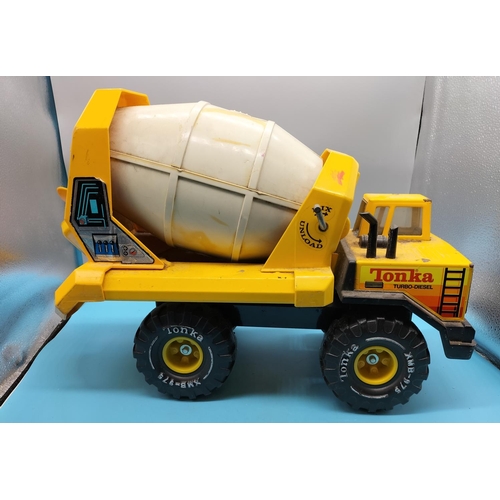 378 - Tonka XMB975 Turbo Diesel Mixer.