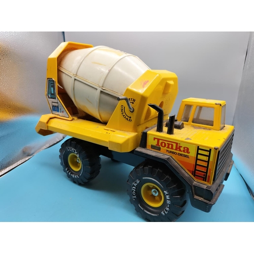 378 - Tonka XMB975 Turbo Diesel Mixer.