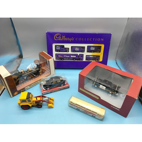 389 - Collection of Die cast Vehicles to include Corgi. Mostly Boxed.