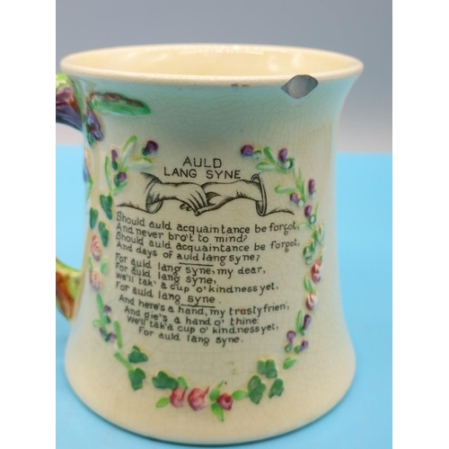828 - Crown Devon Fieldings Musical Tankard W/O  (Chip to Rim), Falcon Ware Sandwich Plate plus Side Plate... 