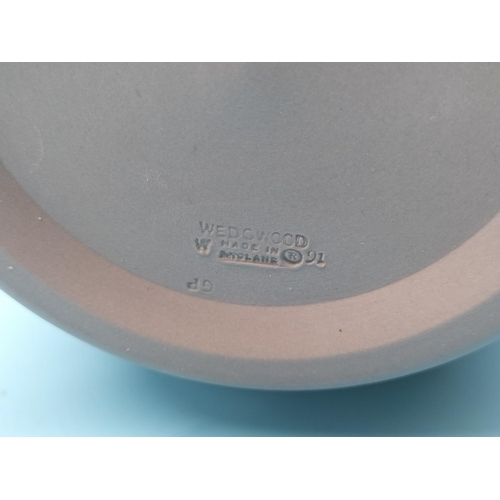 139 - Wedgwood Grey Jasper Small Planter. 11.5cm High, 12.5cm Diameter.