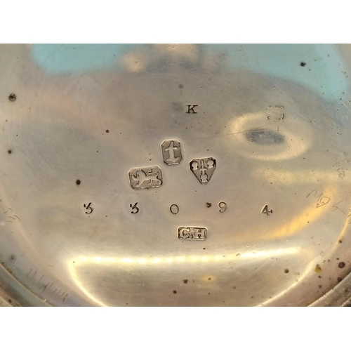 148 - Silver Hallmarked Chester Pocket Watch Case. P.Gallewski, Sunderland. Not Working.