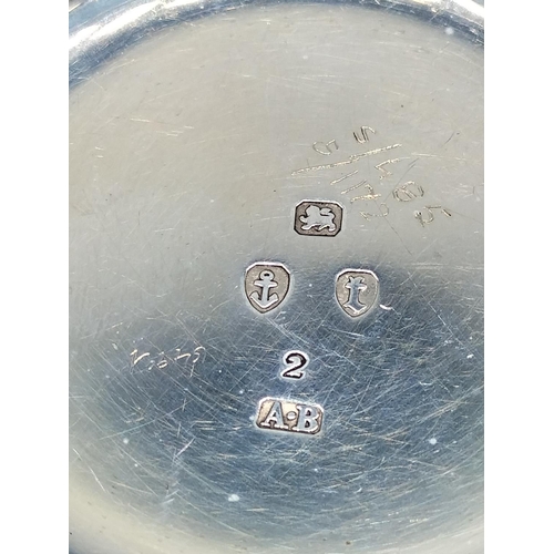 153 - Silver Birmingham Hallmarked Pocket Watch Case. A.W.W.Co Waltham. No 4736773. W/O.