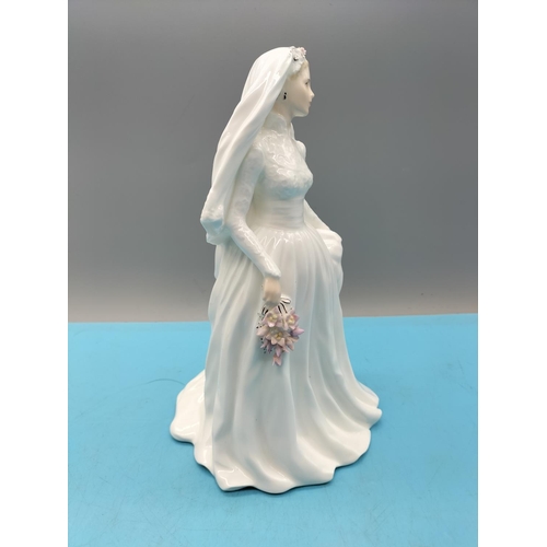 158 - Coalport Limited Edition Figure 'The Millennium Bride' with Certificate of Authenticity.