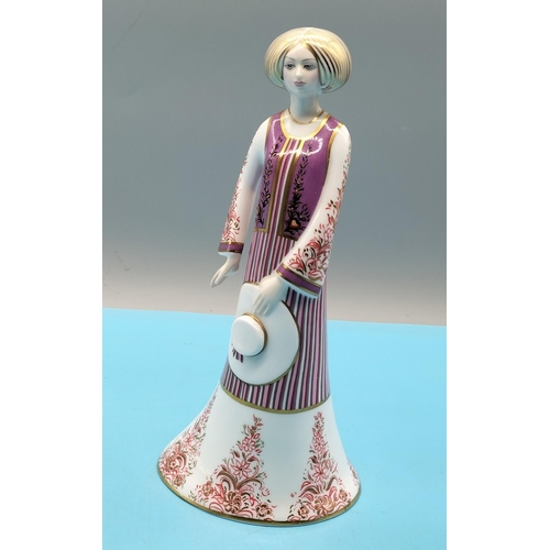 701 - Royal Crown Derby The Classic Collection 22cm Figure 'Dione'. Seconds Quality.