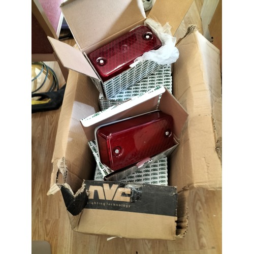 723 - 15 x As New Harlem B22 IP65 Bulkhead Light. Approx 15cm. All Boxed