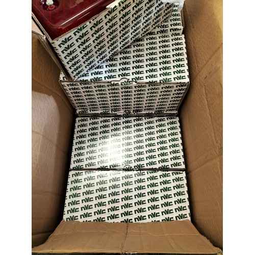 723 - 15 x As New Harlem B22 IP65 Bulkhead Light. Approx 15cm. All Boxed