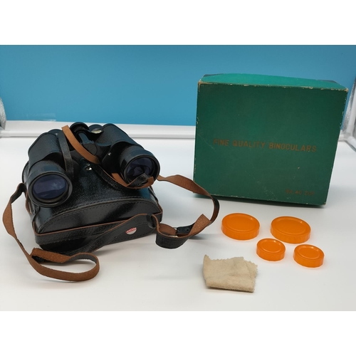 23 - Boxed Pair of Tecnar Swift Binoculars 8 x 40.