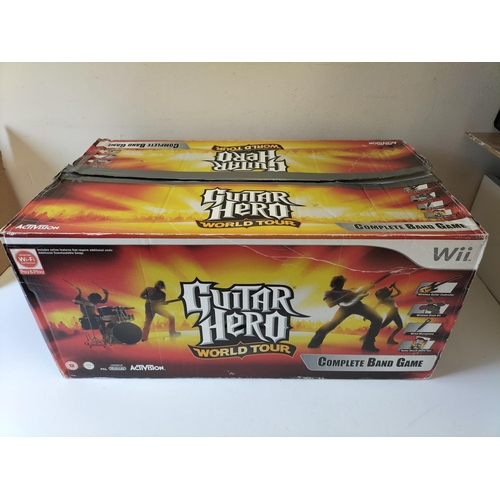 72 - Wii Guitar Hero World Tour Wireless Drum Kit. Boxed. Drum Kit Only.