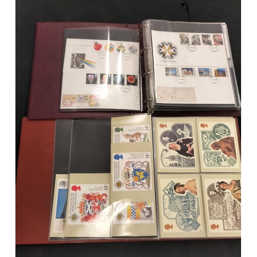 727 - Approx 100 First Day Covers in 2 Binders.