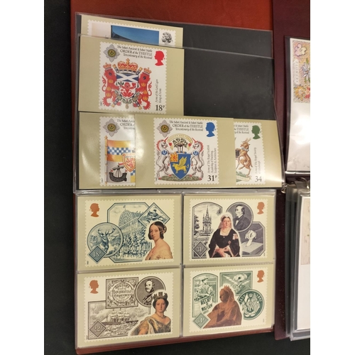727 - Approx 100 First Day Covers in 2 Binders.