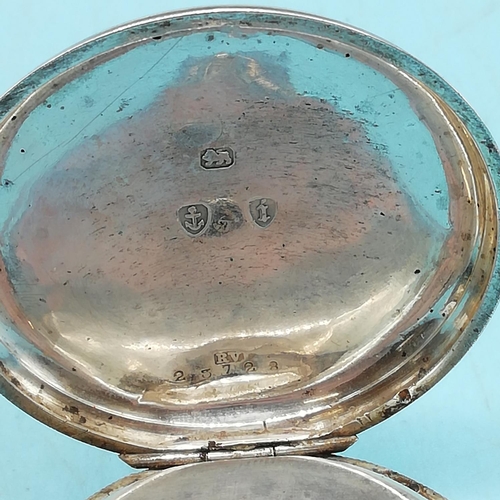 12 - 2 x Silver Cased Pocket Watches. Both Key Wound. Both A/F.