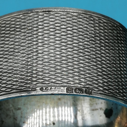 20 - Silver Hallmarked Napkin Rings (4). 84.6 Grams.