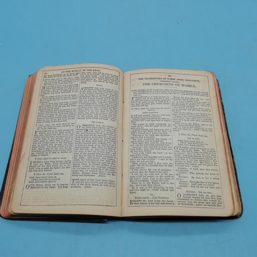 9 - Silver Hallmarked Front on Bible. 12cm x 8cm.