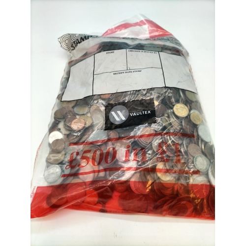 133 - 5kg Bag of World Coins. Unchecked.