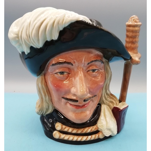 135 - Royal Doulton Character Jugs (3) - 'The London Bobby' D6744 (First Quality), The Compleat Angler - I... 