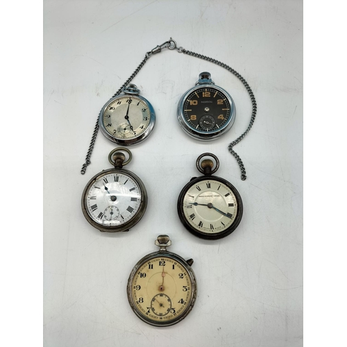 195 - Collection of Mixed Pocket Watches for Spares and Repairs.