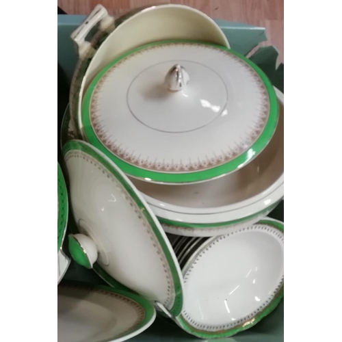 314 - Collection of Alfred Meakin Dinner Ware including Plates, Dishes, Tureens, etc.