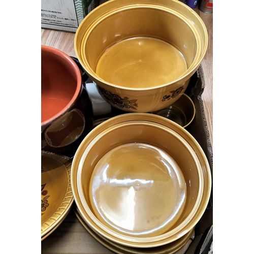 326 - Box of Vintage 1970's/1980's Table and Ovenware to include Royal Worcester, Palissy 'Sierra' Pattern... 