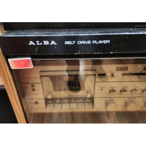 408 - Alba Music Centre SS130-MK2 With Speakers W/O But Belt Needs Attention. This Lot Is Collection Only