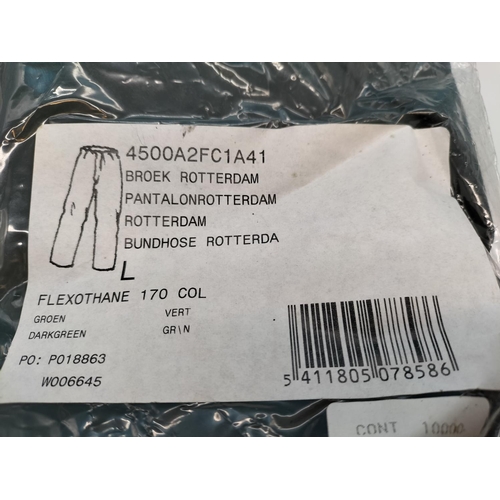 456 - Flexothane Waterproof Jacket and Trouser Set. Size Large. New Old Stock. Still in Packaging.