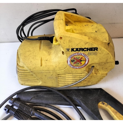 508 - Karcher Pressure Watcher with Attachments. This Lot is Collection Only.