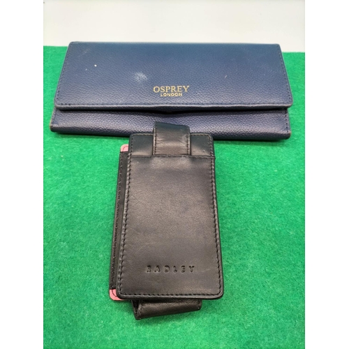 118 - Osprey Ladies Purse (20cm x 10cm) plus Radley Phone Cover.